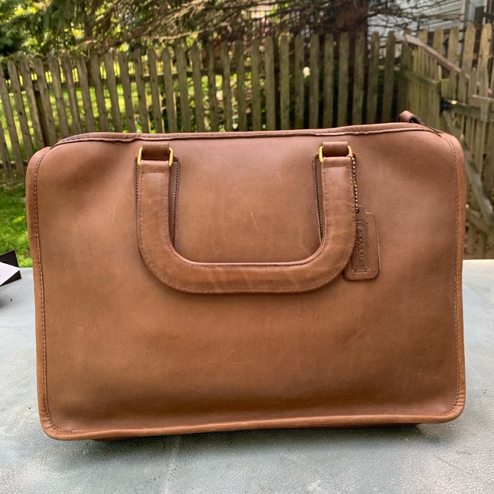 NYC Vintage Coach “Slim Satchel” Standard Bag